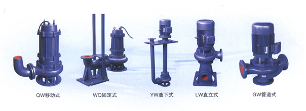 QW(WQ)無堵塞潛水排污泵 QW(WQ)無堵塞潛水排污泵